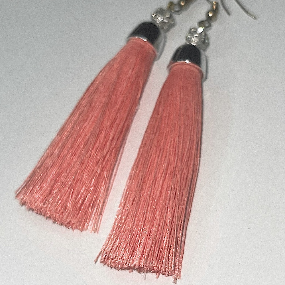 Handmade Short Tassle Earrings